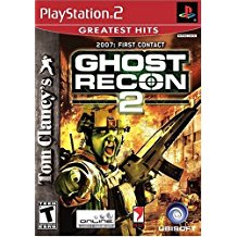 PS2: GHOST RECON 2; TOM CLANCYS (COMPLETE)